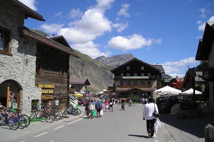 Grit in Livigno Italiaanse Meren IT