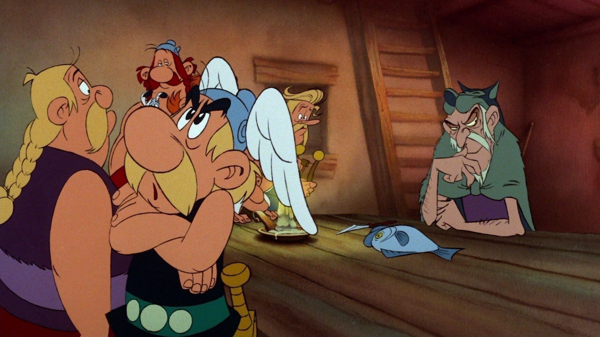 Watch Asterix and the Big Fight (1989)