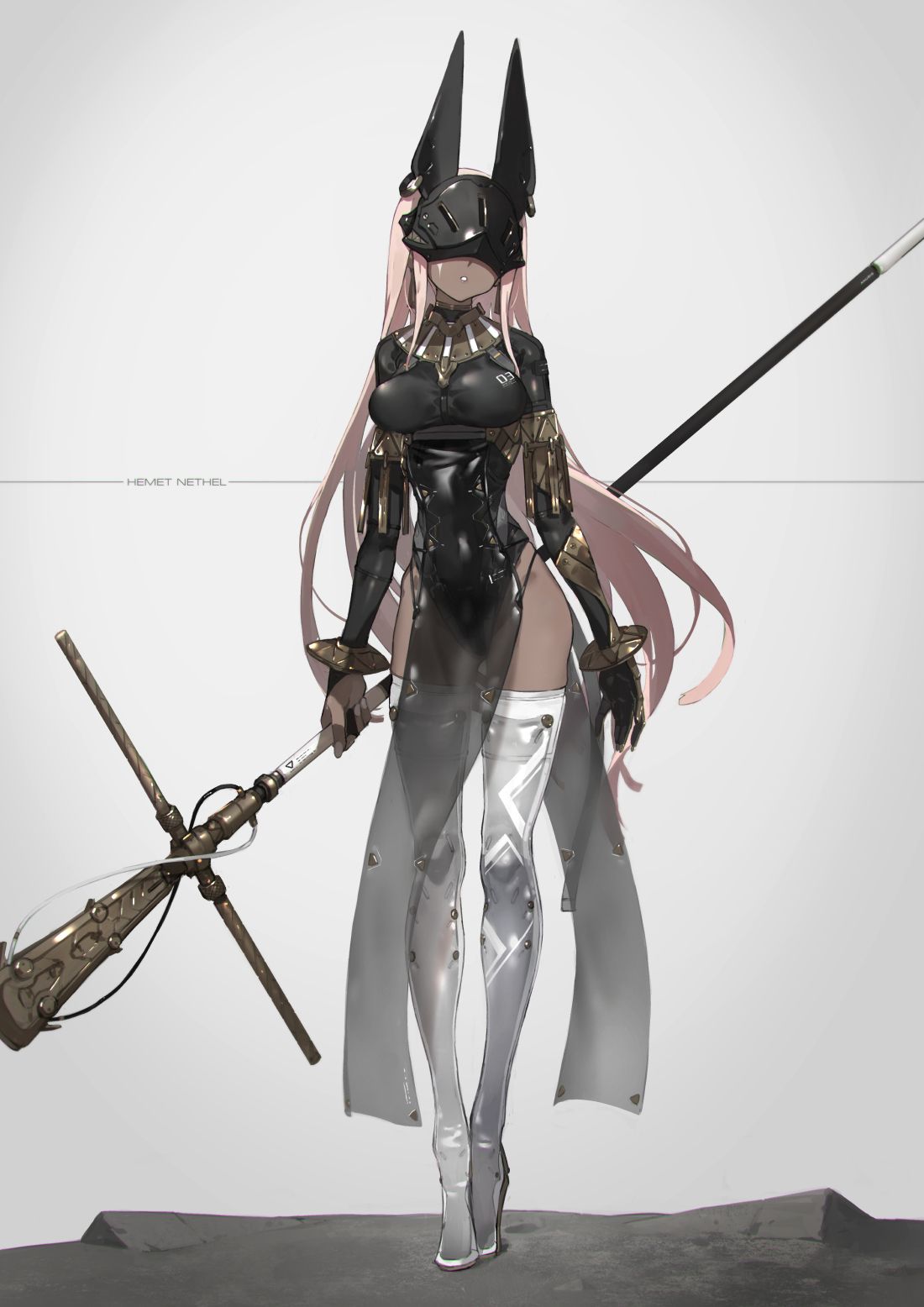 【P站画师】武器与女高中生！日本画师neco的最新插画作品- 趣动漫