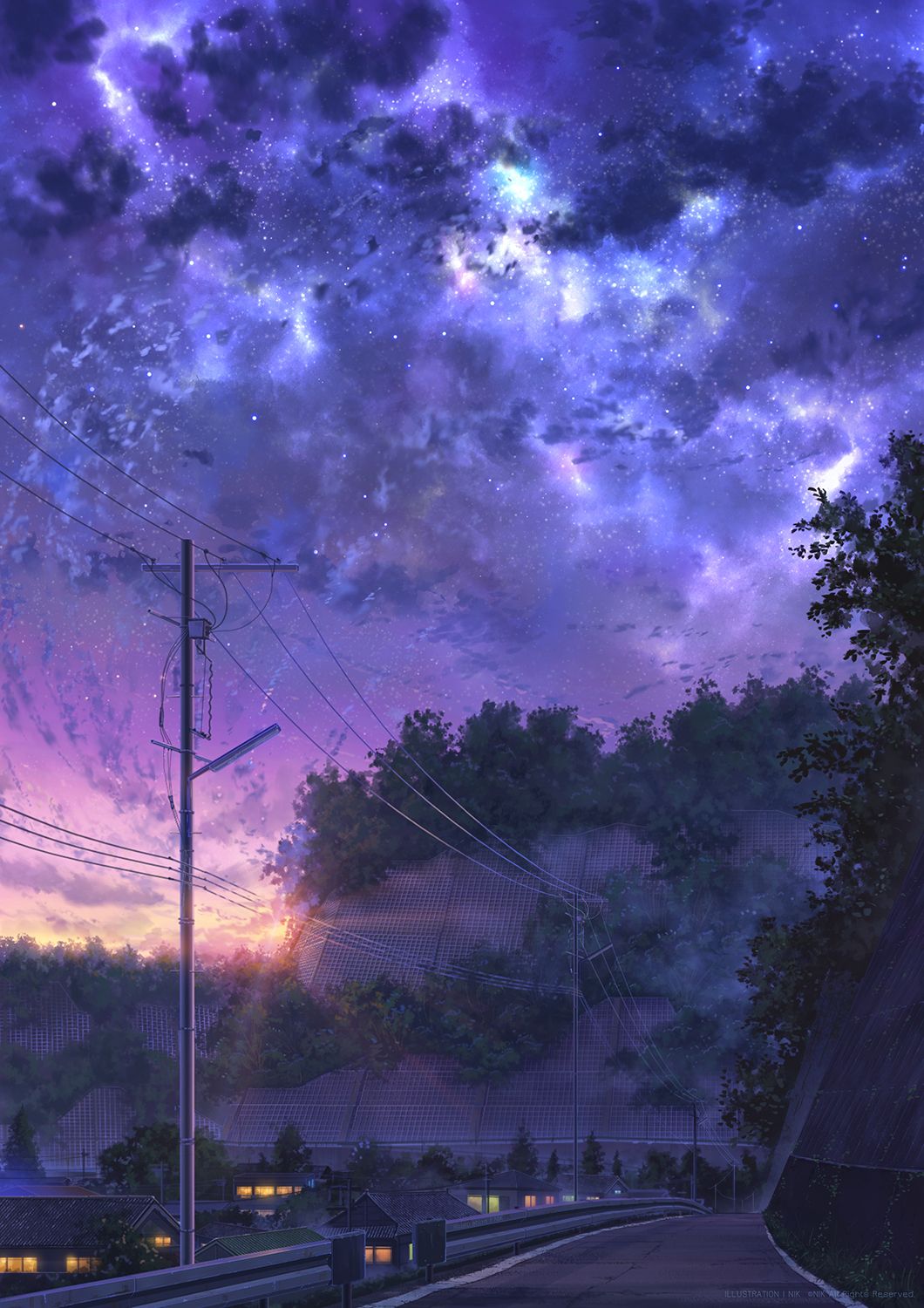 【P站画师】收壁纸啦！新加坡画师NIK的插画作品- 趣动漫