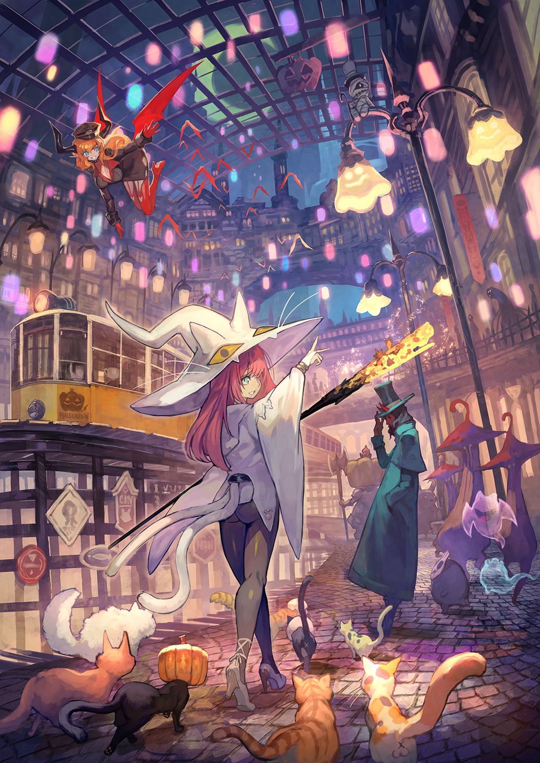 【P站美图】2019万圣节壁纸特辑- 趣动漫