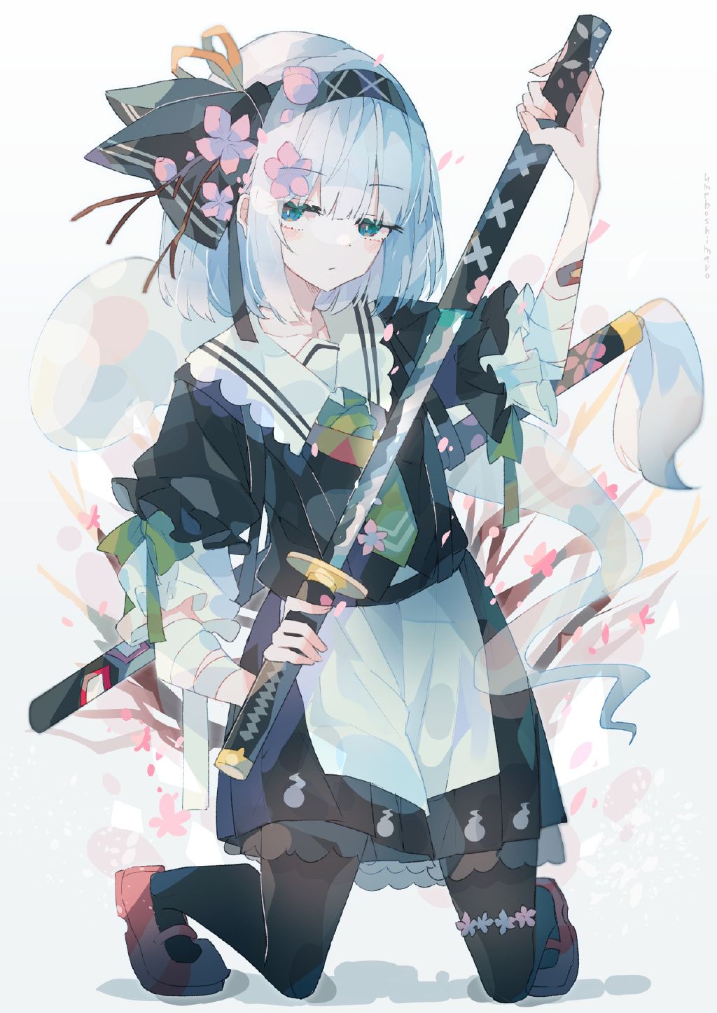 【P站画师】探...头！日本画师梅まろ的插画作品- 趣动漫