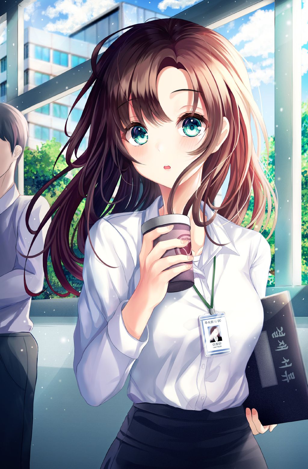 【P站画师】西装大姐姐与美少女！韩国画师GongHa的插画作品- 趣动漫
