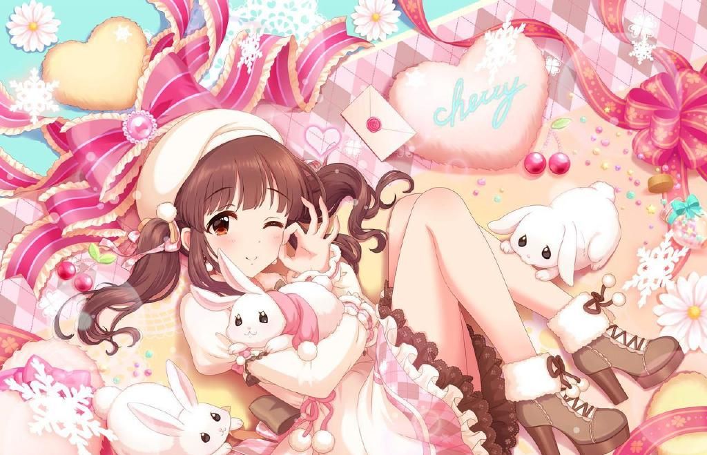 【P站美图】双马尾的小天使！《偶像大师 灰姑娘女孩》绪方智绘里壁纸特辑- 趣动漫