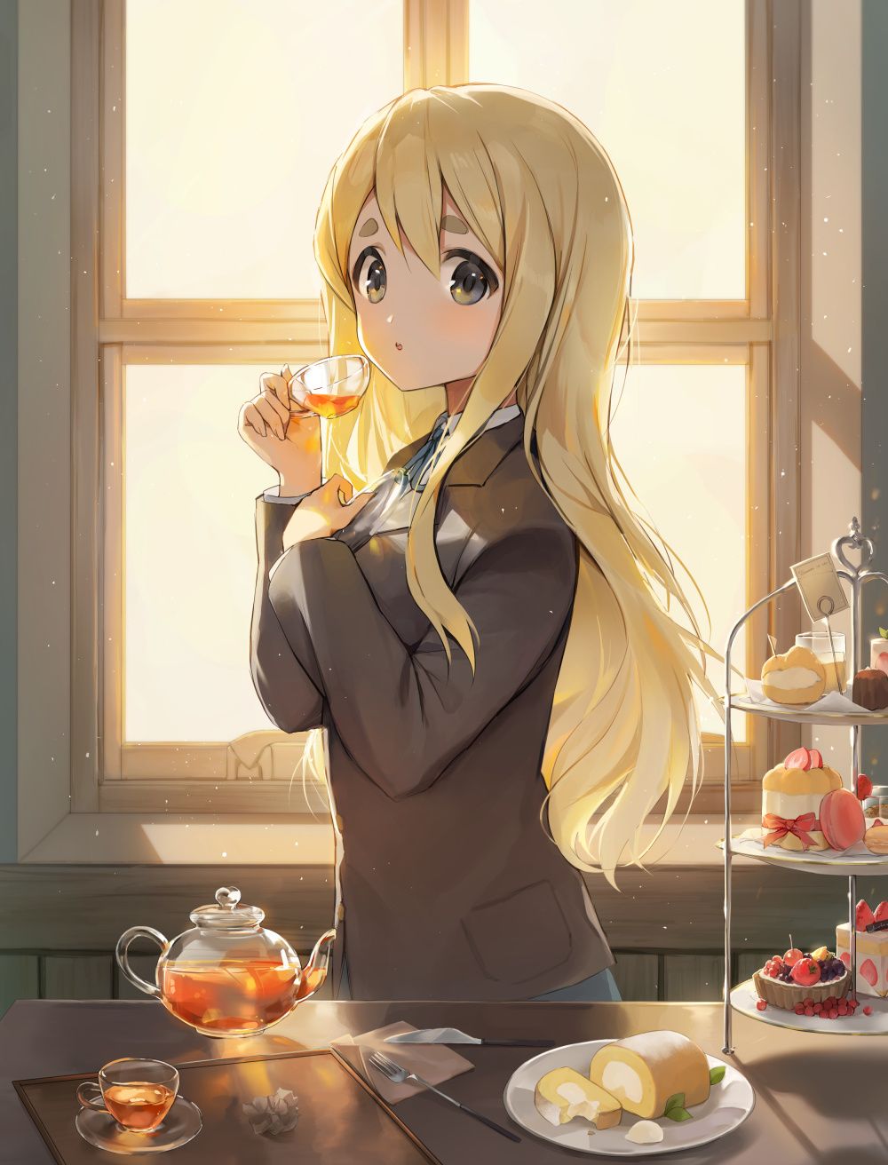 【P站美图】MUGI生日快乐！《轻音少女》琴吹䌷壁纸特辑- 趣动漫