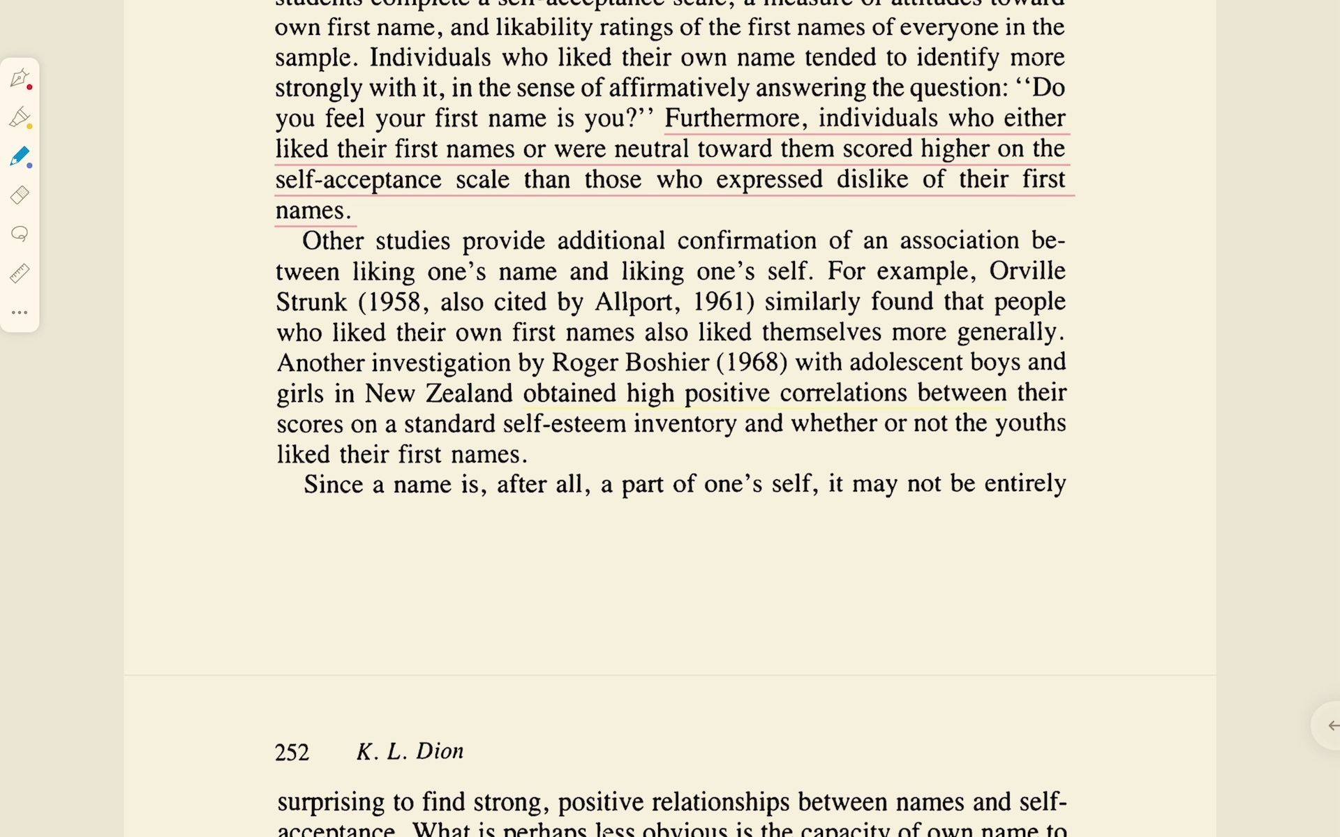 读点英文｜论文《Names, Identity, and Self》03（完）｜关于姓名、形象与自我的讨论