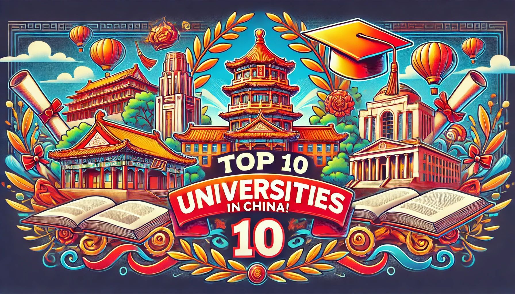 看大学学英语！Top 10 Universities in China![university]