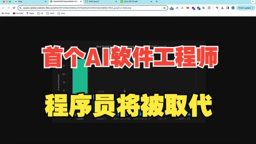 首个AI 软件工程师Devin问世：能自学新语言、开发迭代App、自动Debug，程序员真的要被取代！人工智能/程序员转行AI