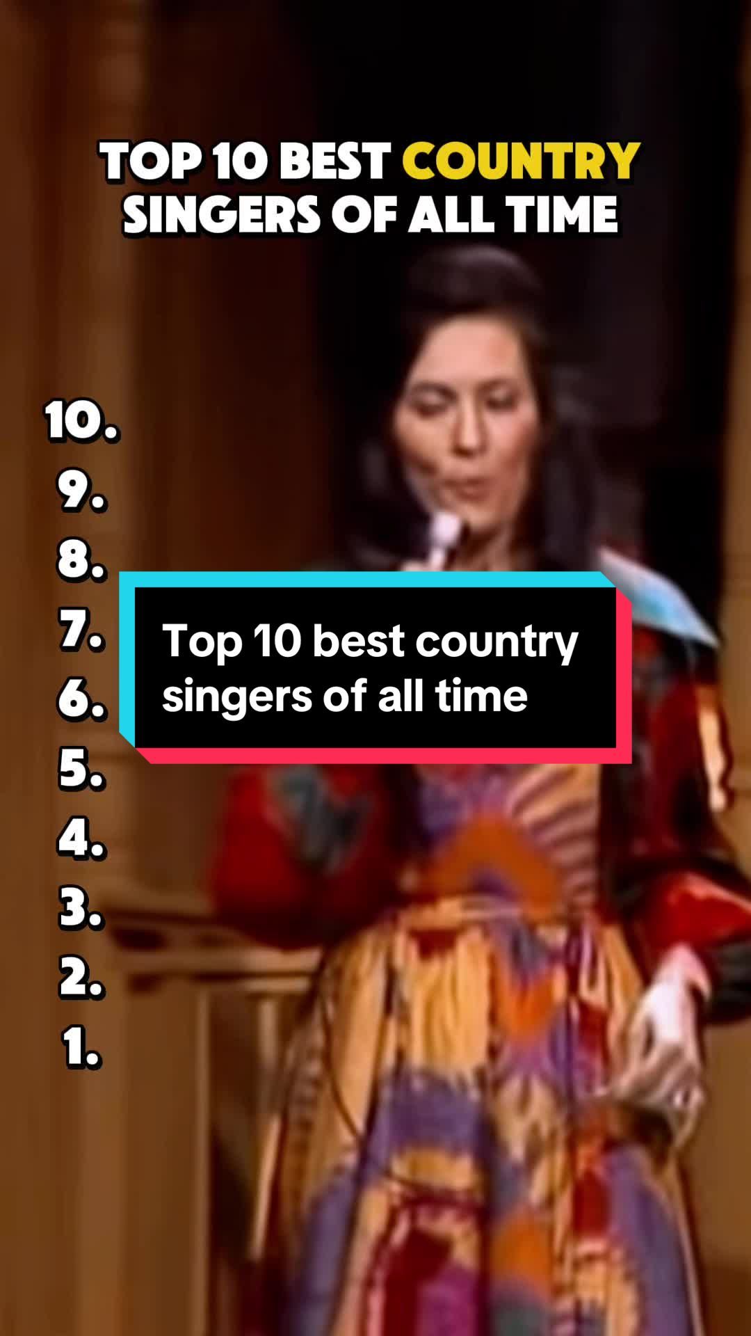 Top 10 best country singers of all time