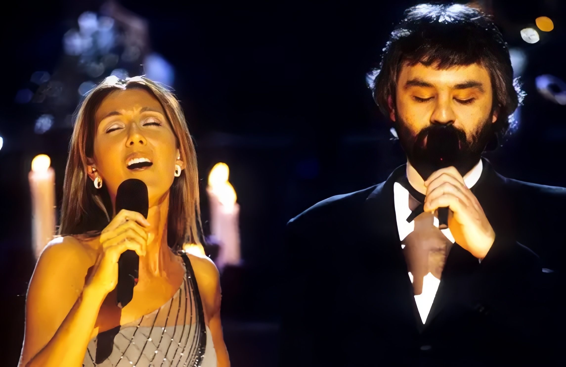 1999奥斯卡经典现场 席琳迪翁与安得利波切利合唱 《祈祷 The Prayer》- Celine Dion  Andrea Bocelli