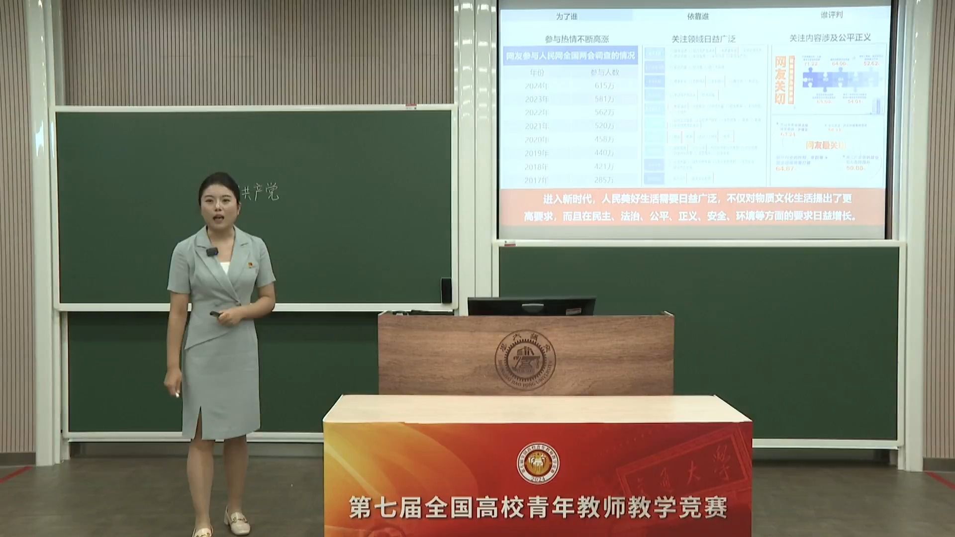 【思政组】坚持人民至上（2024年第七届全国青教赛）