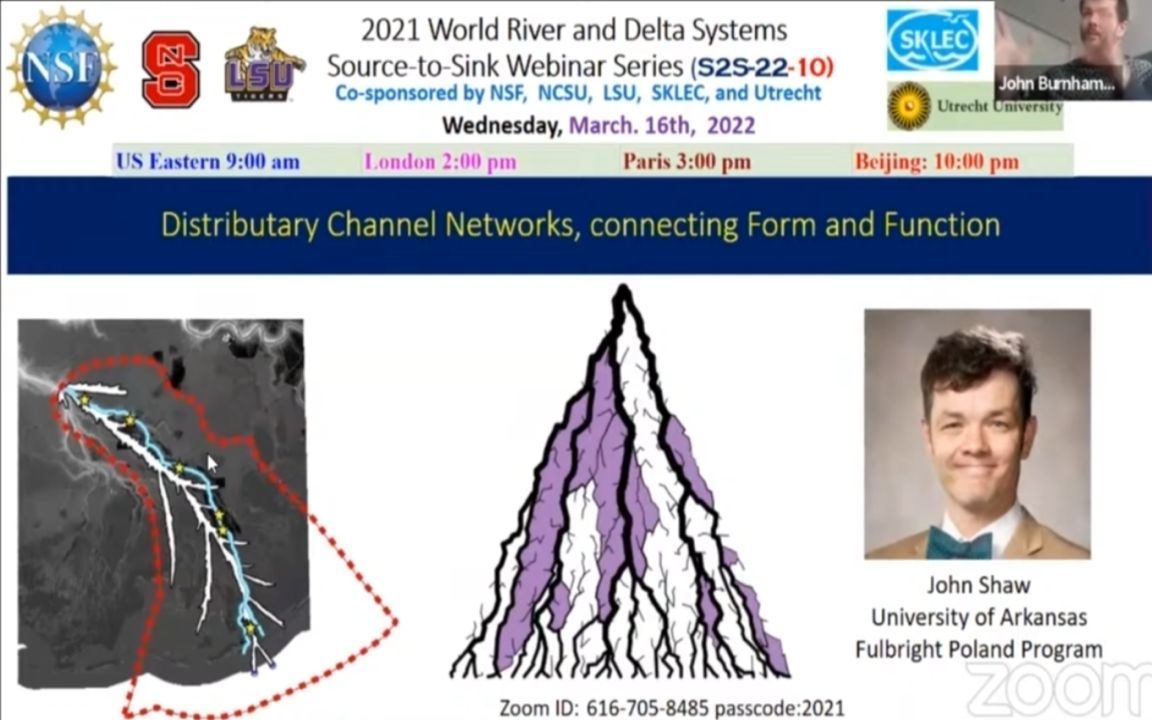 S2S-22-10 Distributary Channel Networks, connecting Form and Function-John Shaw