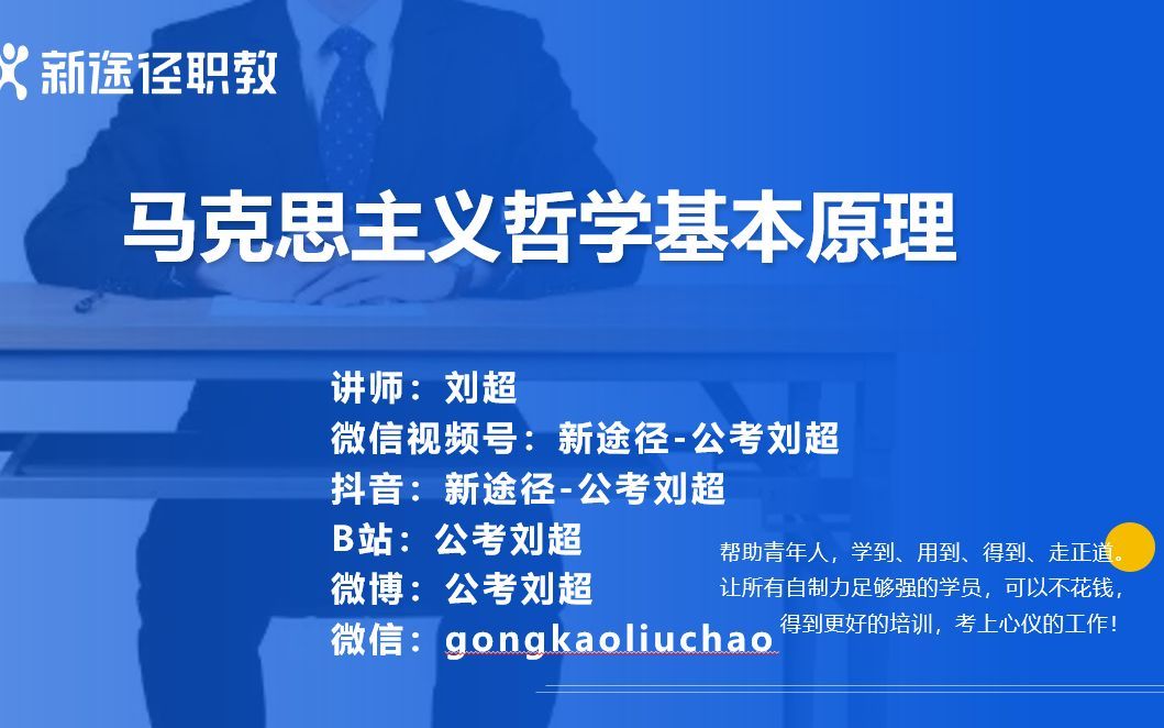 2022年公共基础知识--马克思主义哲学--辩证法、认识论【四】
