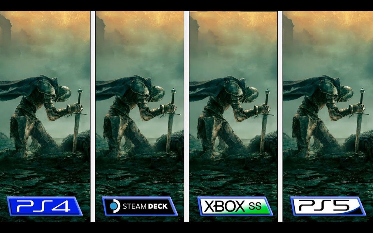 艾尔登法环 | Steam Deck - PS4 - Xbox Series S - PS5 | 画质与帧数详细对比 | ElAnalistaDeBits