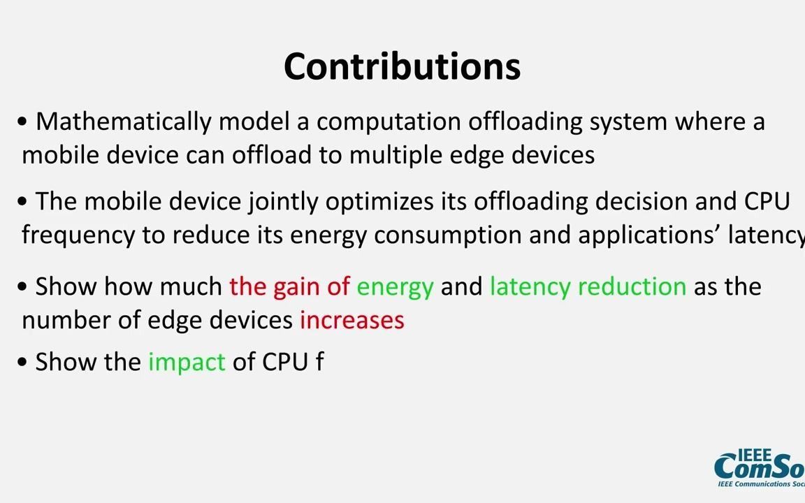 Offloading in Mobile Edge Computing_美国通信协会对于边缘计算中计算卸载的讲解