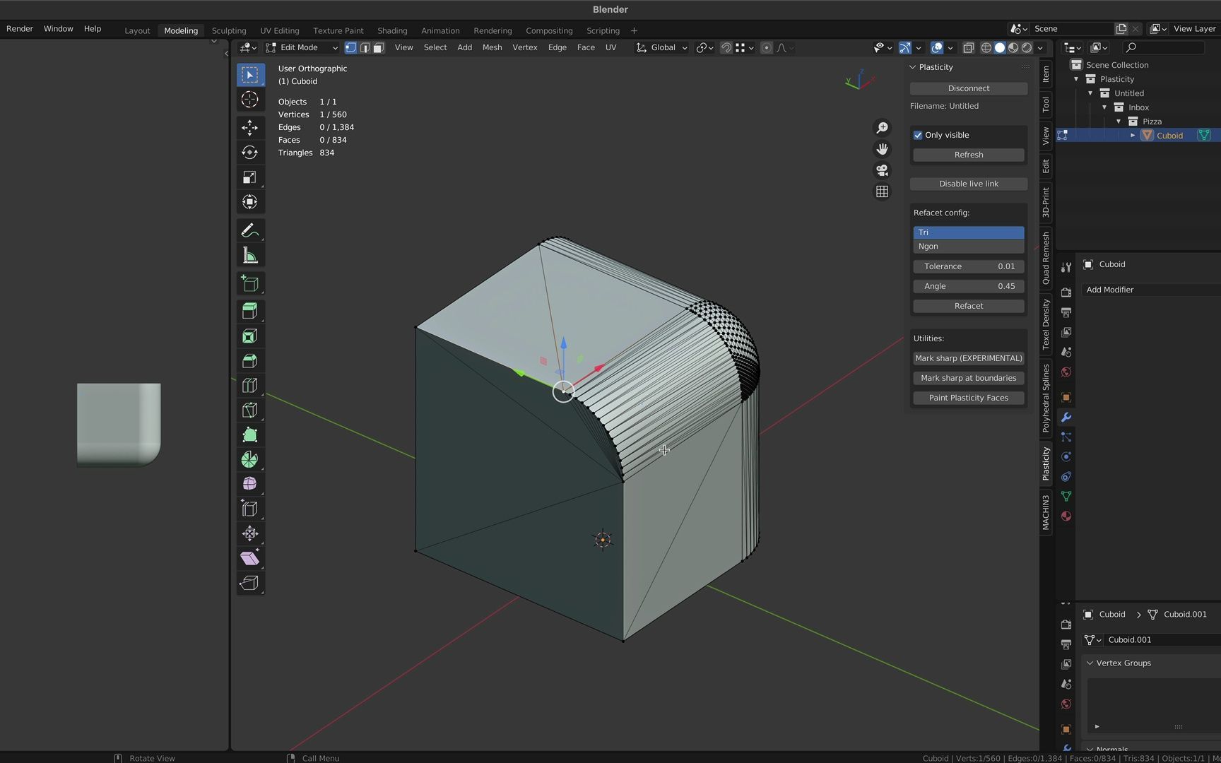 plasticity to blender实时插件已来 1.3版本
