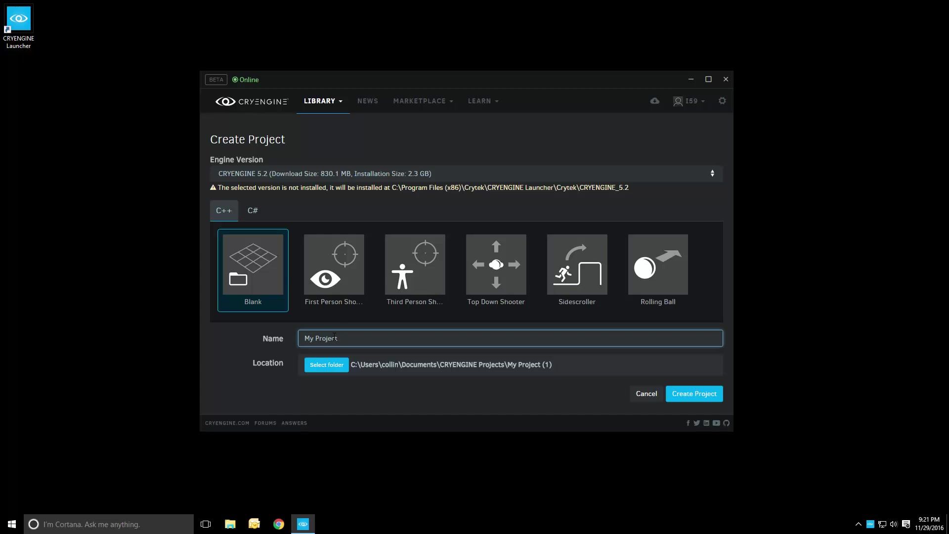 Programming in CRYENGINE