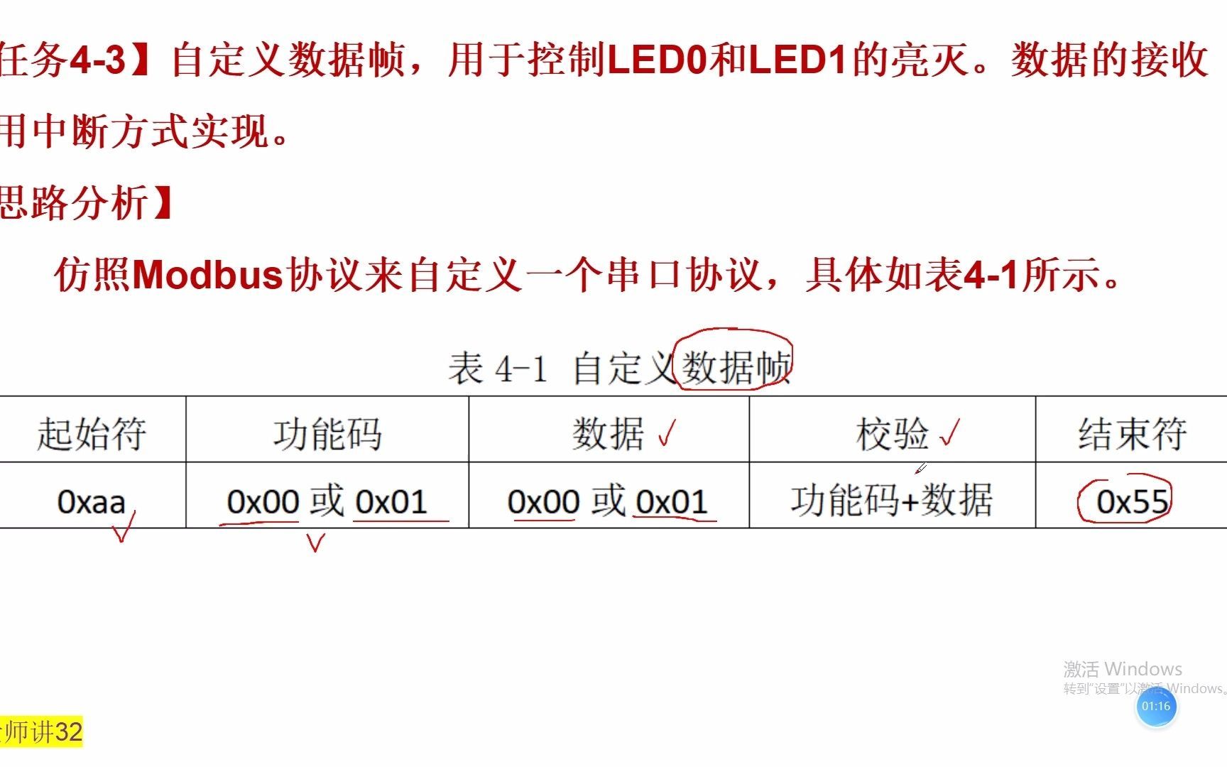 5-7自定义数据帧实验