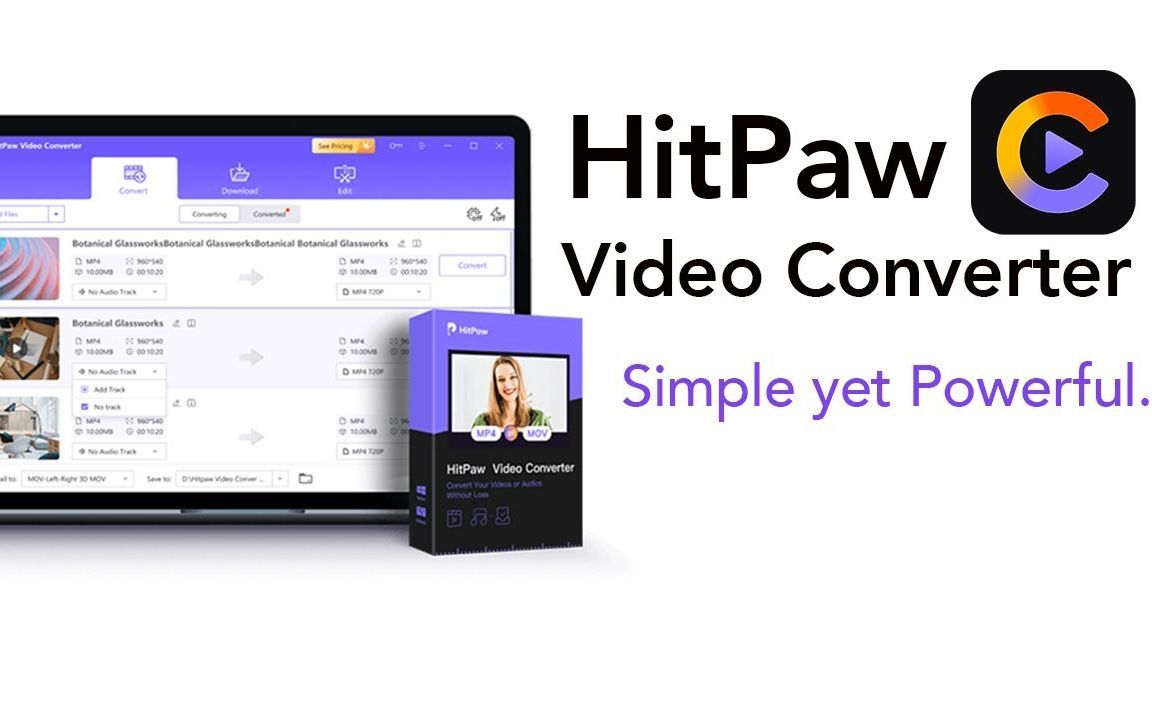 （中字）HitPaw Video Converter多媒体视频音频格式转换软件V3版 新功能介绍视频