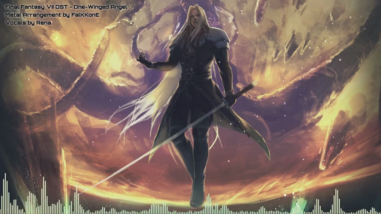 【自制字幕】最终幻想7重制版 - One-Winged Angel (feat. Rena) 【强烈金属交响乐改编】