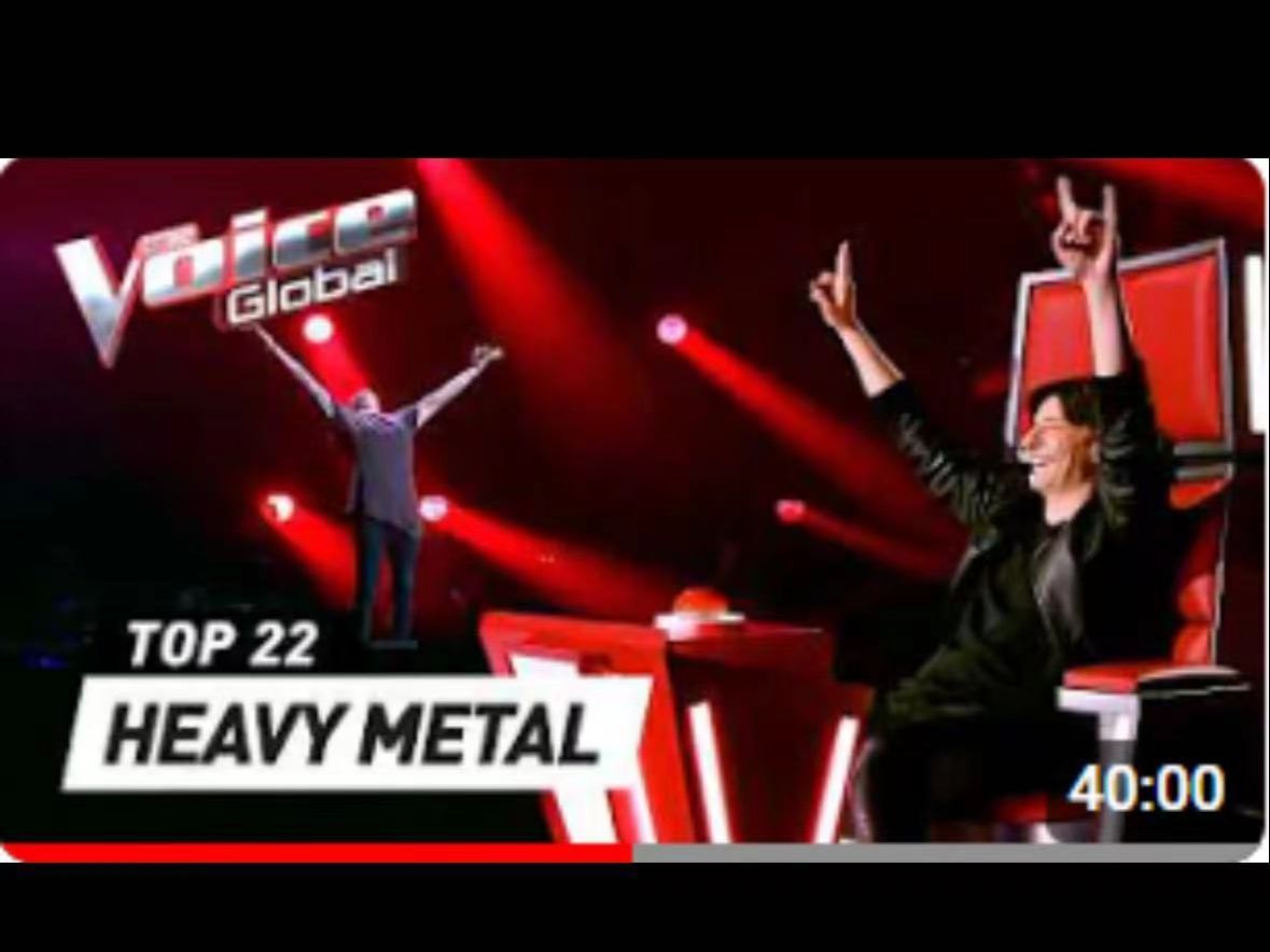 【搬运】《美国好声音》重金属集锦 Breathtaking HEAVY METAL Performances on The Voice