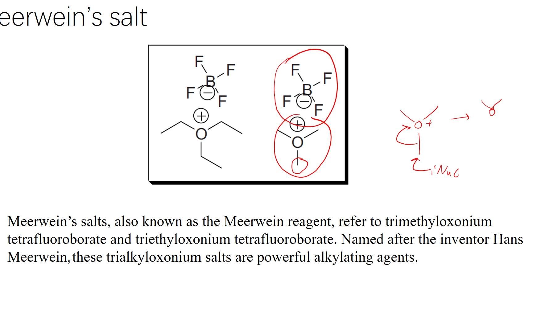 有机人名反应（163）：Meerwein’s salt