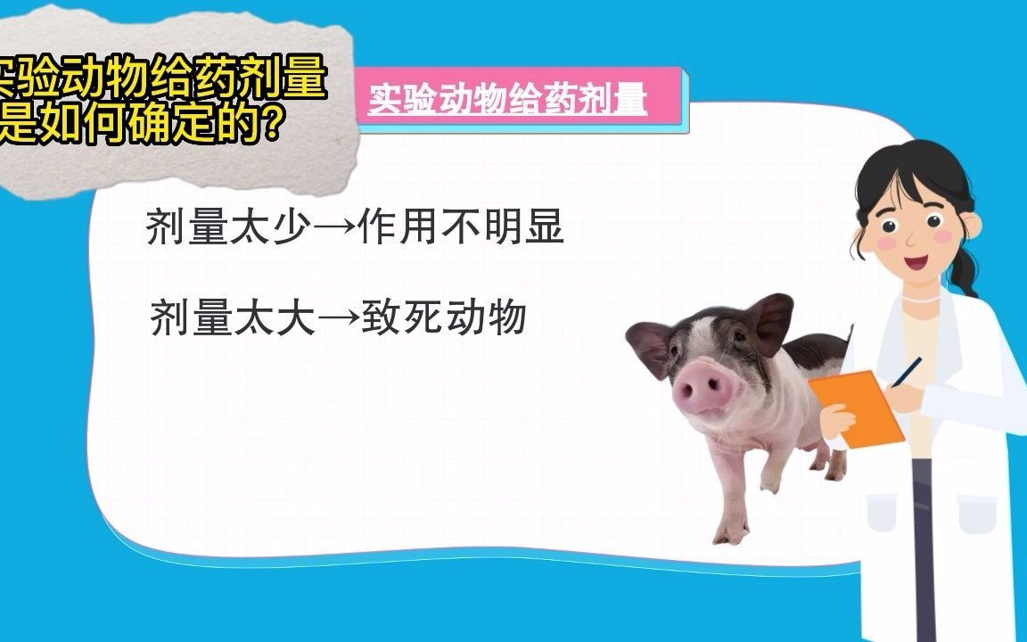 实验动物给药剂量是如何确定的？
