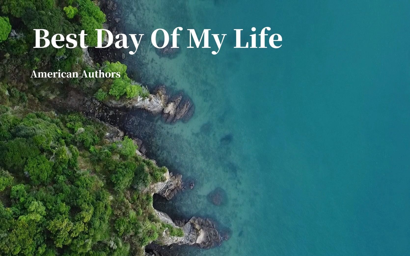 我有一个伟大而响亮的梦想，不再孤单，和更多的人一起听音乐《Best Day Of My Life》一起听！