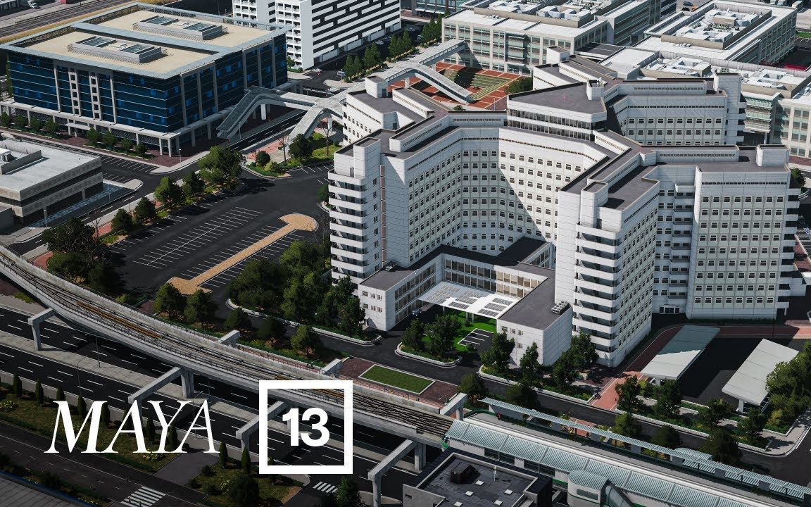 【玛雅】第十三集 - 医疗中心  #都市天际线  Medical Center