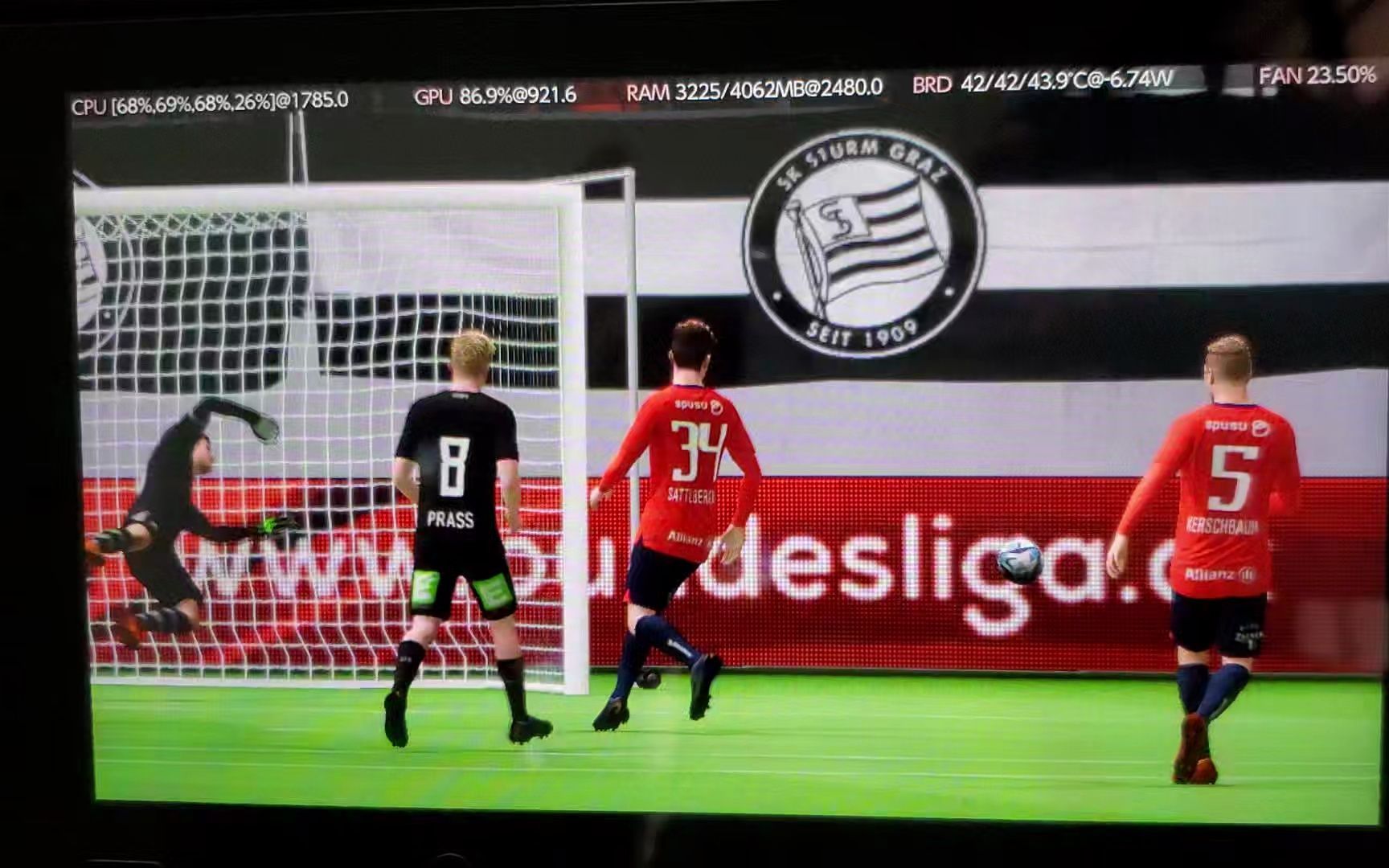 switch超频 EA SPORTS FC 24 60帧测试
