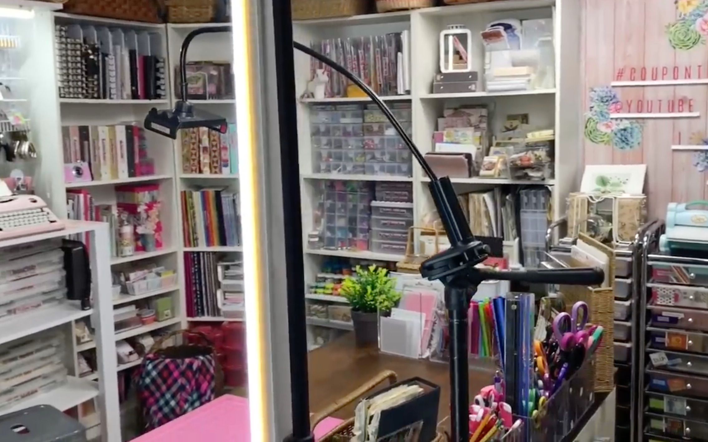 【欧美手帐】超长巨制手帐仓库 带你参观我的房间吧 上中下三集Craft Room Tour 2019 Affordable Storage