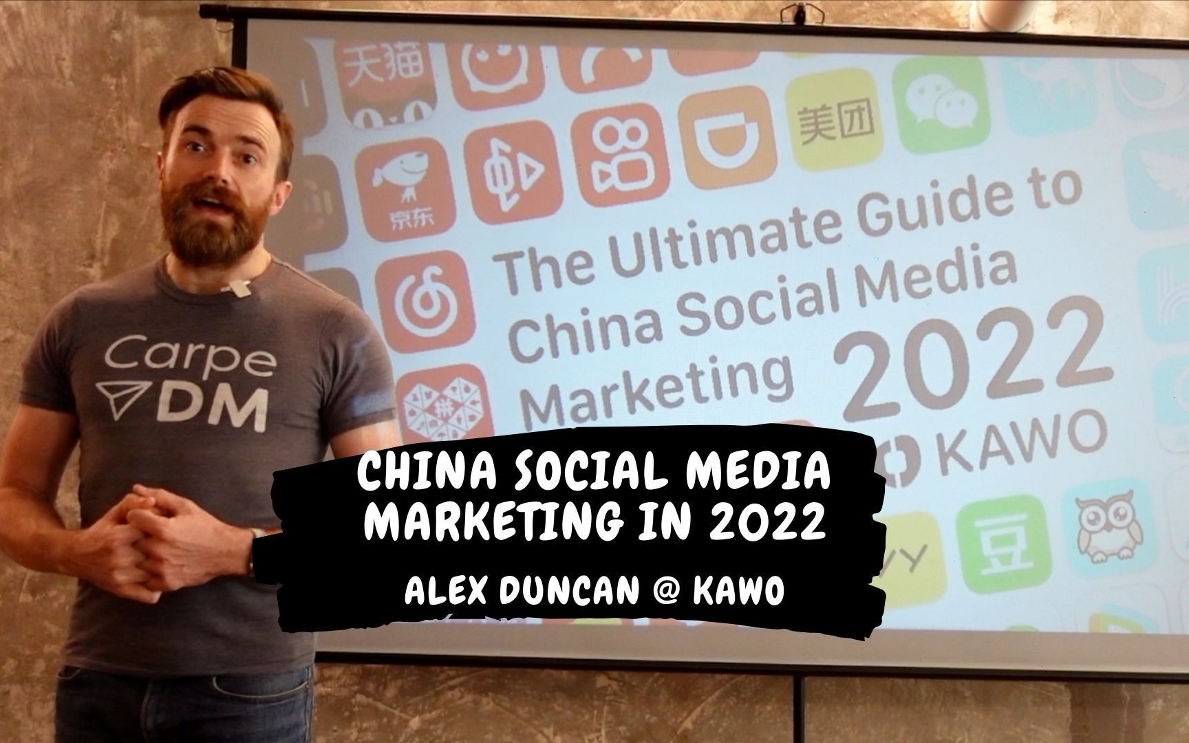 China Social Media Marketing in 2022 by Alex Duncan, KAWO