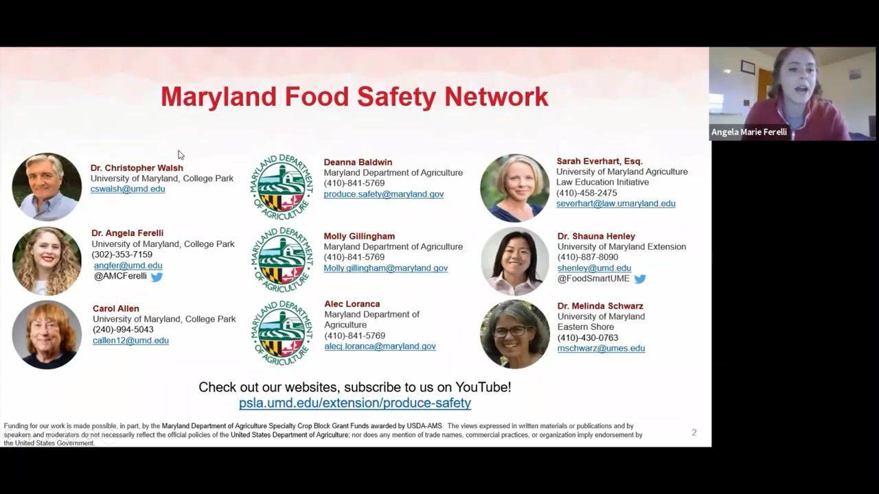 Food safety steps to sell dried herbs in Maryland