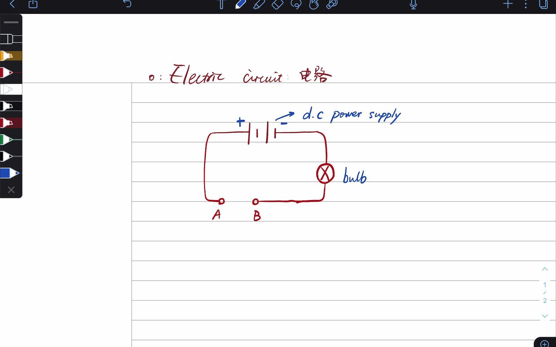 Electrolysis 1: Eletric circuit and electrolysis apparatus 电路与电解仪器介绍