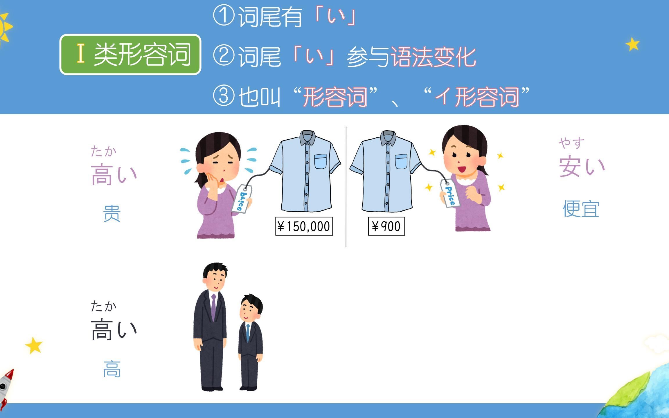 （原声解说版）【日语一类 二类形容词】 / 【日语形容词 形容动词】轻松入门日语形容词