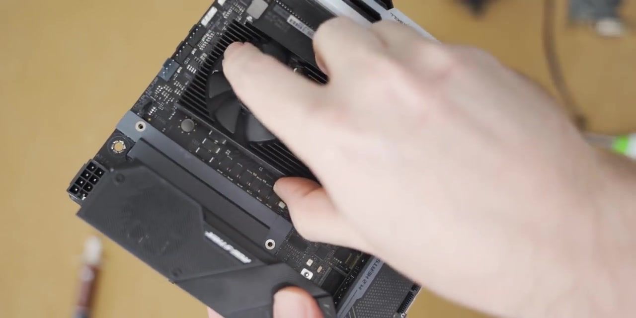 GPU cooler on CPU - Cooling a CPU with a GT 1030 heatsink? 081553