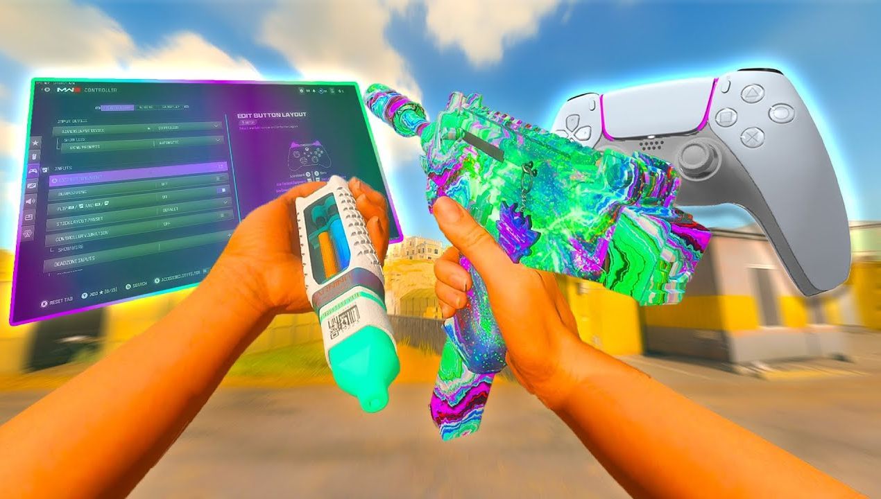 【COD WZ/McrD】BEST Controller Settings For MOVEMENT + AIM 👑