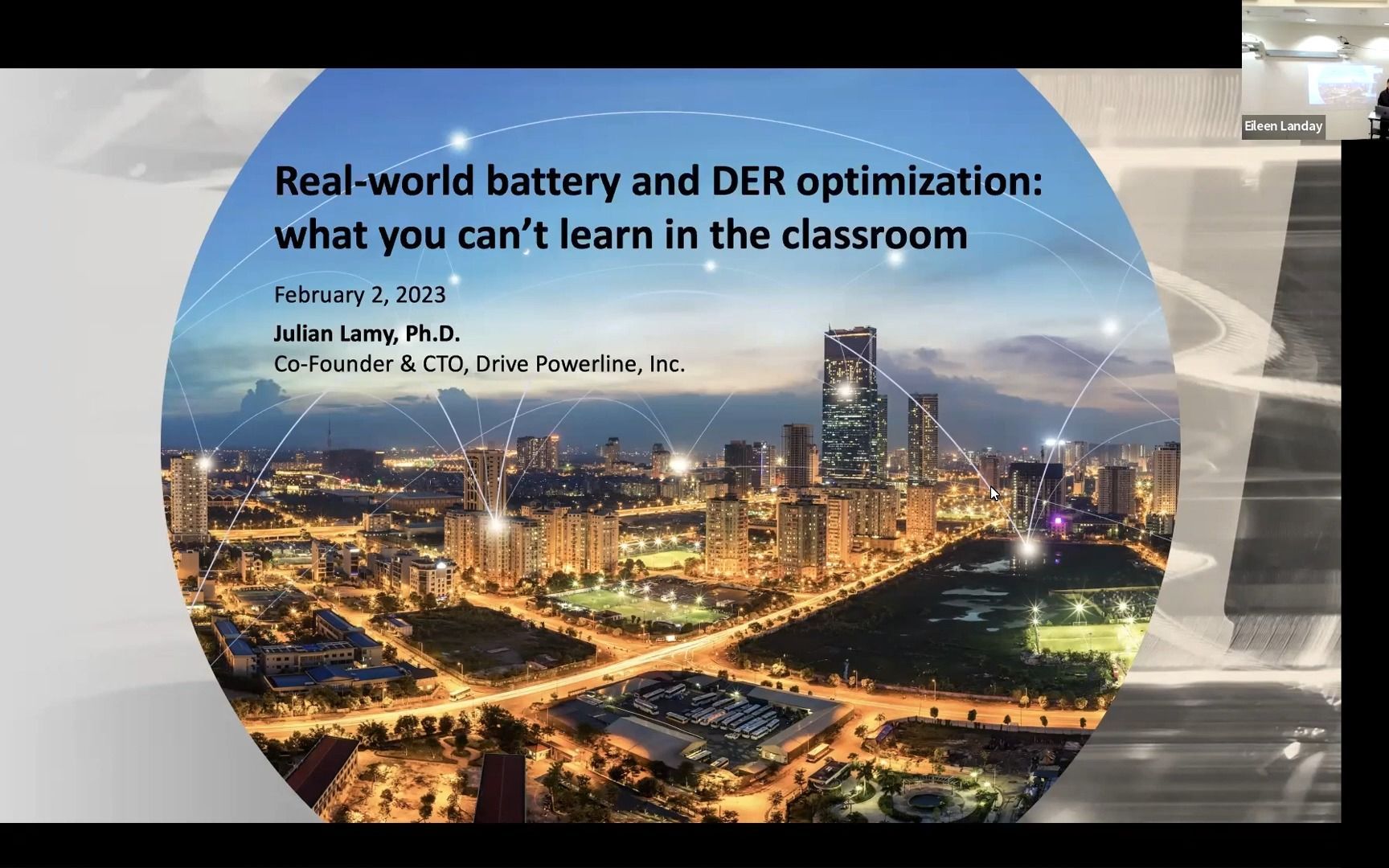 斯坦福Energy storage X 研讨会20230203-现实世界中的电池&分布式储能