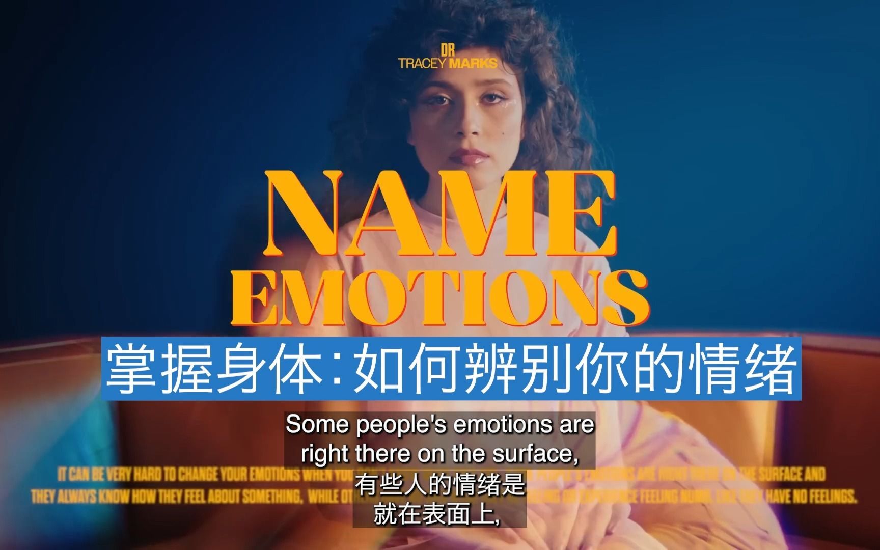 【油管搬运】掌握身体：如何辨别你的情绪 中英双语字幕