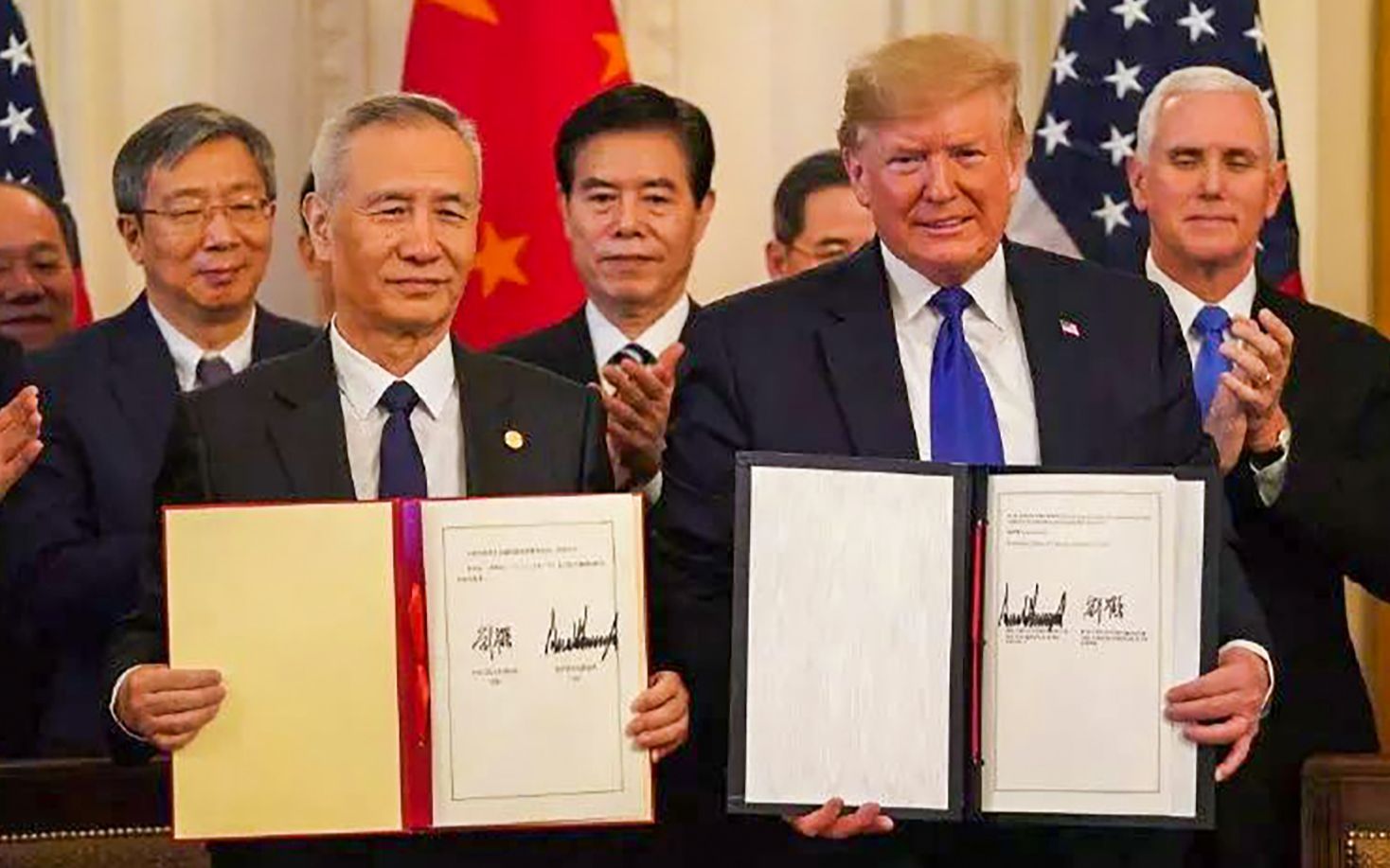 全程记录：中美签署第一阶段经贸协议！