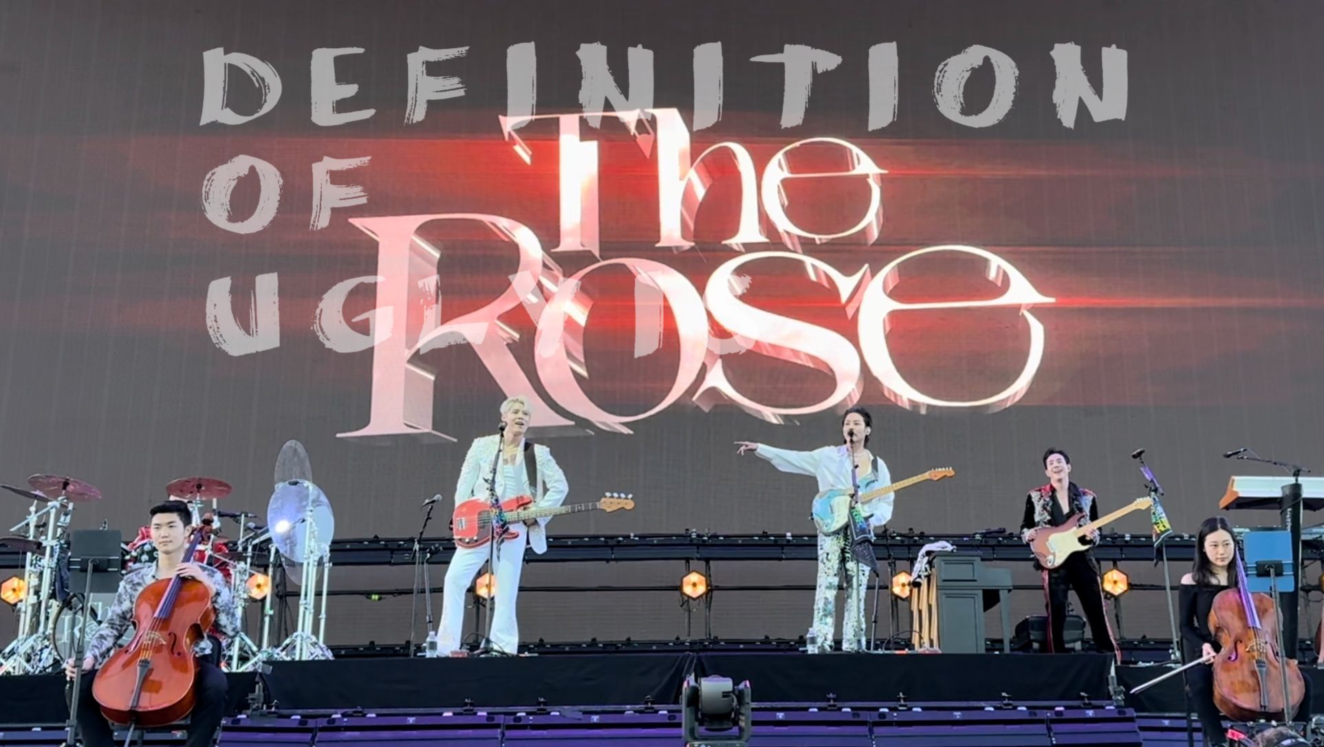 The Rose - Definition of ugly is 从20人演出台走上万人Coachella (含talk)
