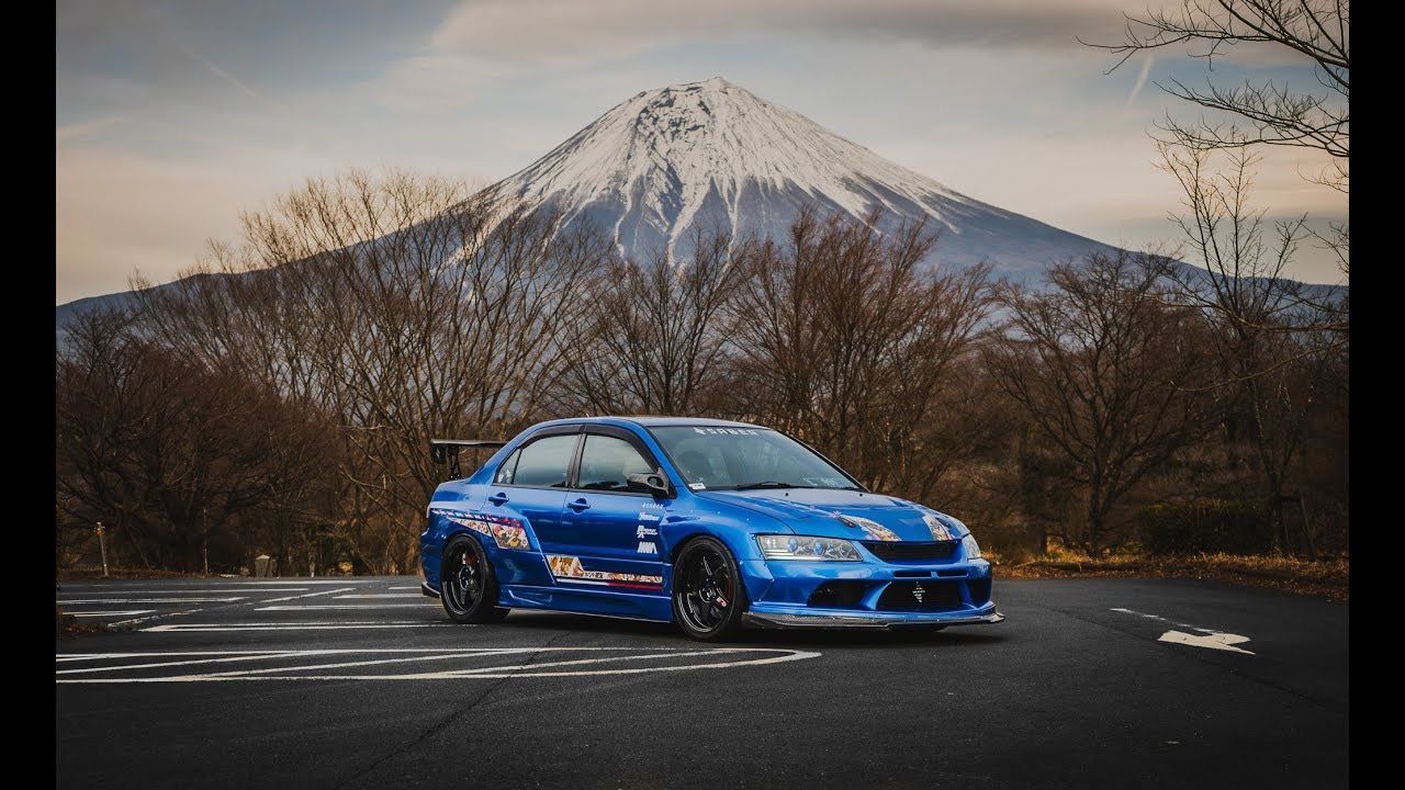 STRAIGHT OUT FROM INDONESIA TO JAPAN | Stroker Evo 9 in Mt.Fuji .4K