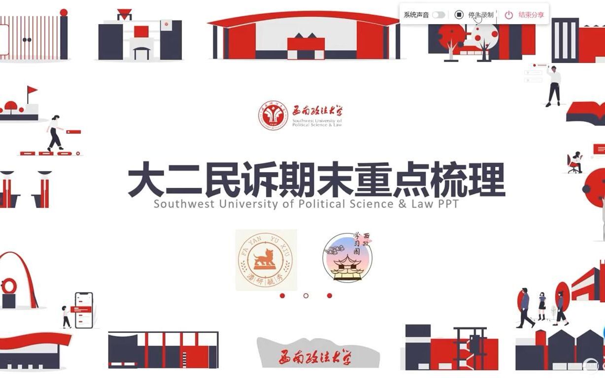 【西南政法大学】西政学习圈之民事诉讼法梳理