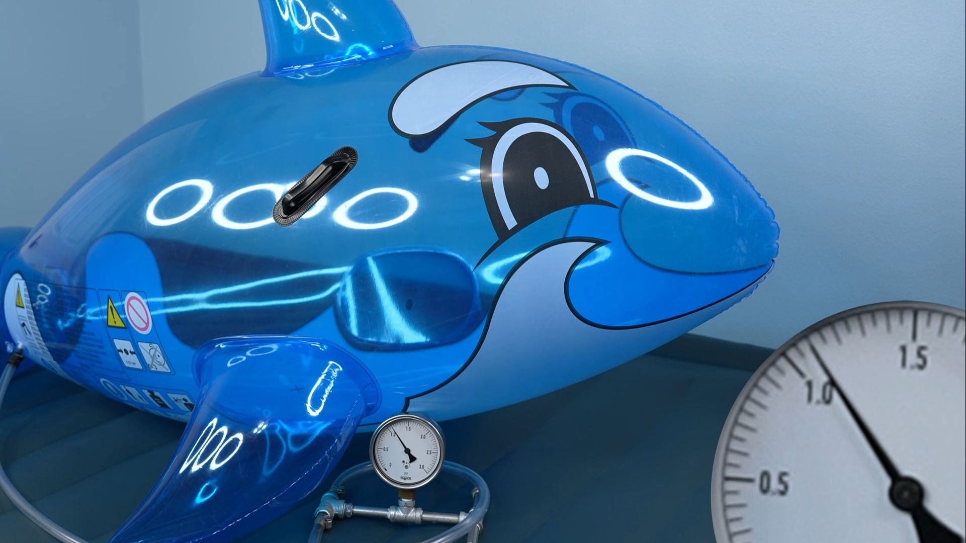 How much pressure can these inflatables take?