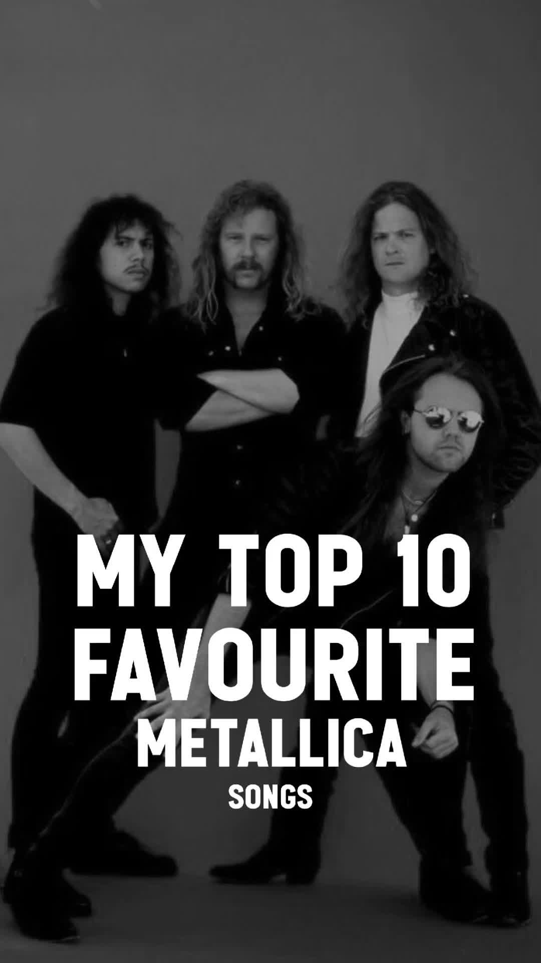 我的十大METALLICA歌曲