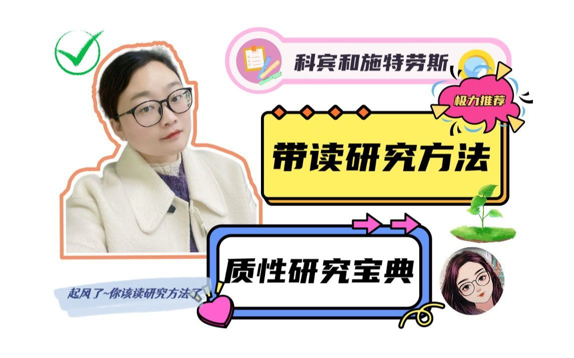 3【研究方法】建议收藏！ 1导论  学习质性研究|扎根理论|必读经典专著|知名学者强力推荐 《质性研究的基础——形成扎根理论的程序与方法》