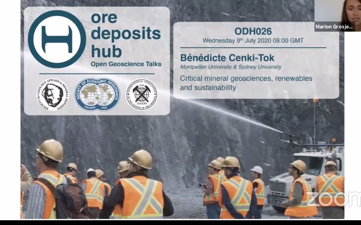 ODH026-Critical minerals geosciences, renewables and sustainability – Cenki-Tok