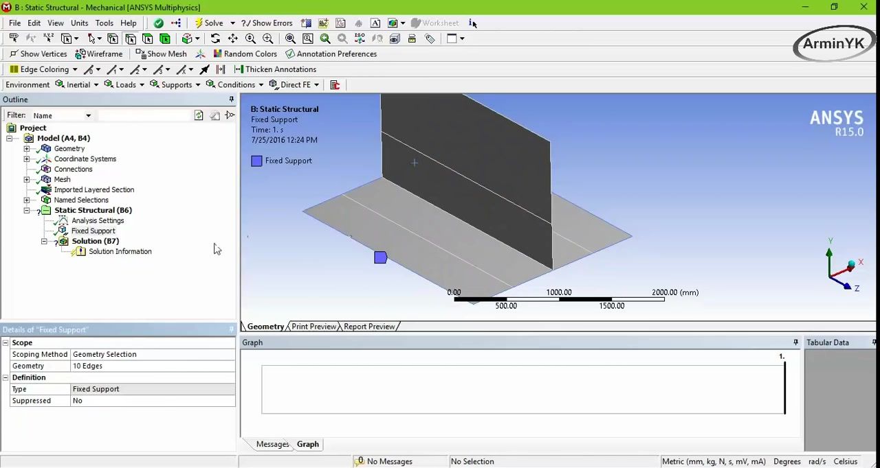 制备T形接头的复合材料的PrepPost建模Part2(PrepPost Modeling Composites Making T joint Part2)
