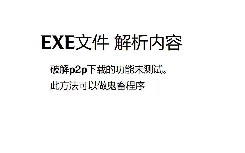 打开 而不是 运行 EXE文件