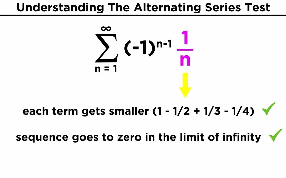 Alternating Series, Types of Convergence, and The Ratio Test--Md4CEW0-zM